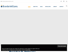 Tablet Screenshot of brandenwilliams.com